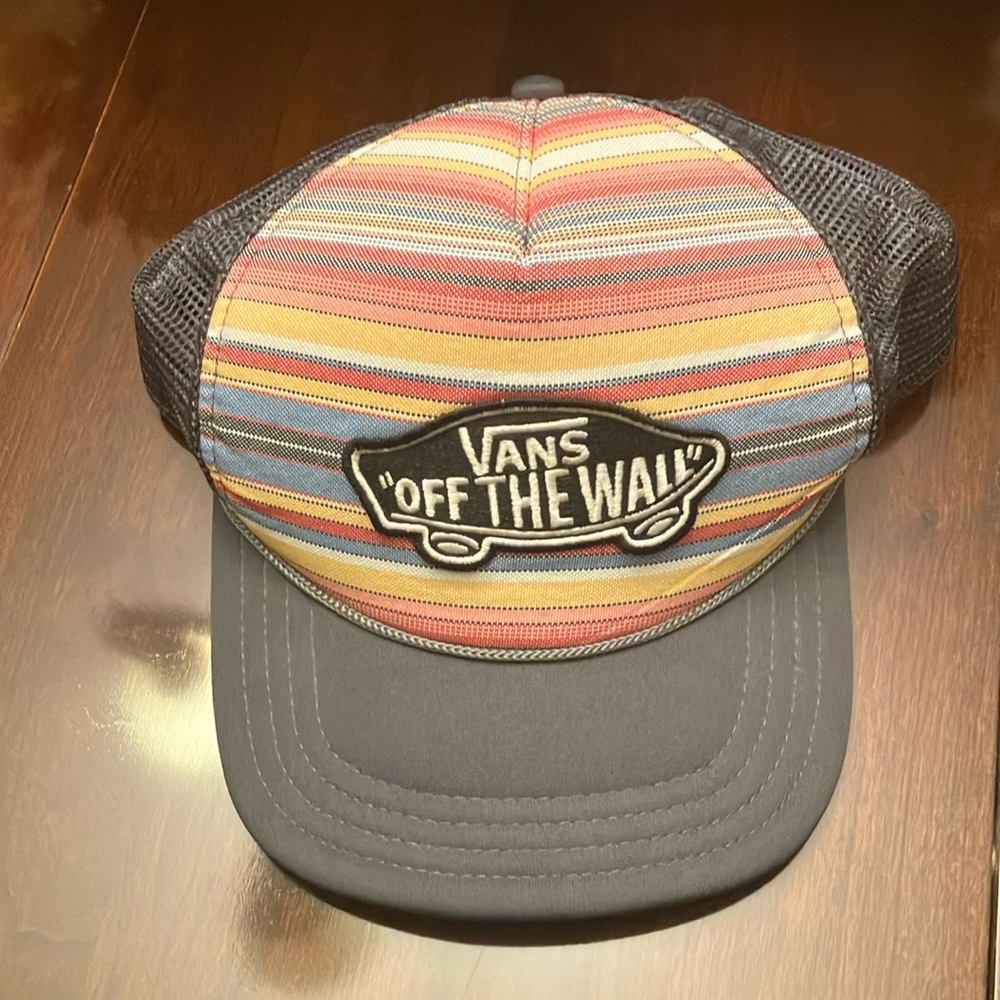 Vans Off The Wall Men’s Hat Grey/Multicolor Size OS